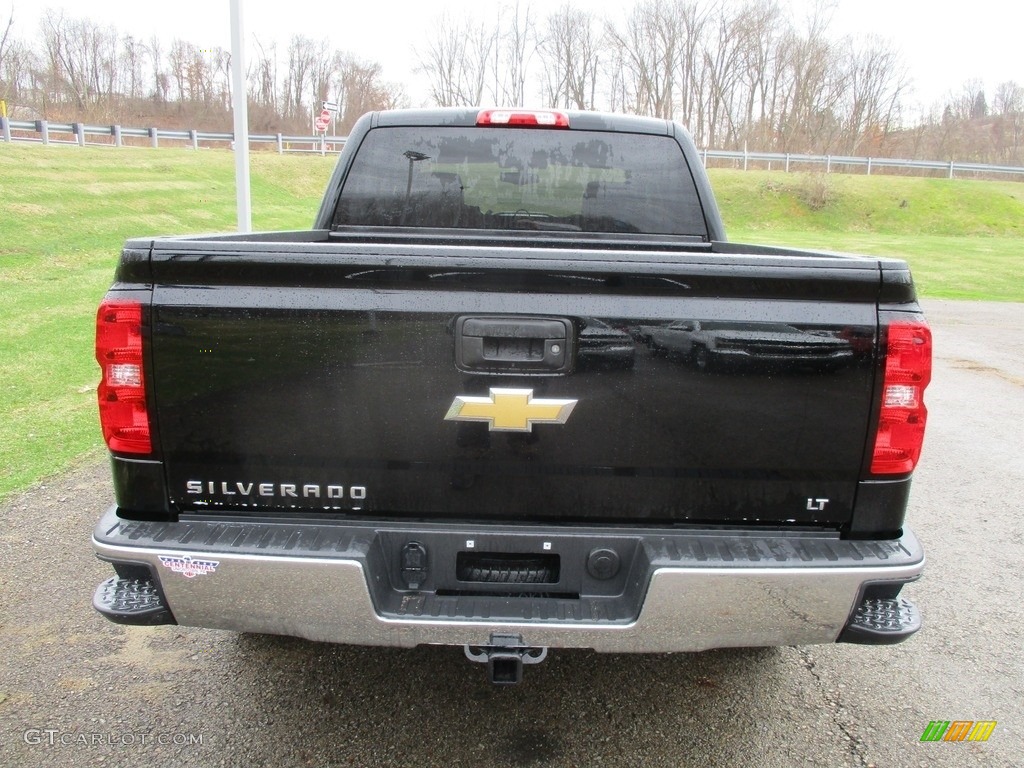 2018 Silverado 1500 LT Crew Cab 4x4 - Black / Jet Black photo #4