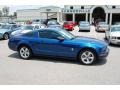 2008 Vista Blue Metallic Ford Mustang V6 Deluxe Coupe  photo #11
