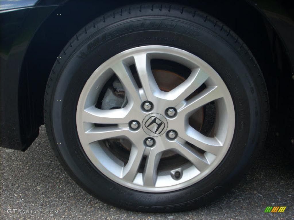 2006 Accord SE Sedan - Nighthawk Black Pearl / Ivory photo #19