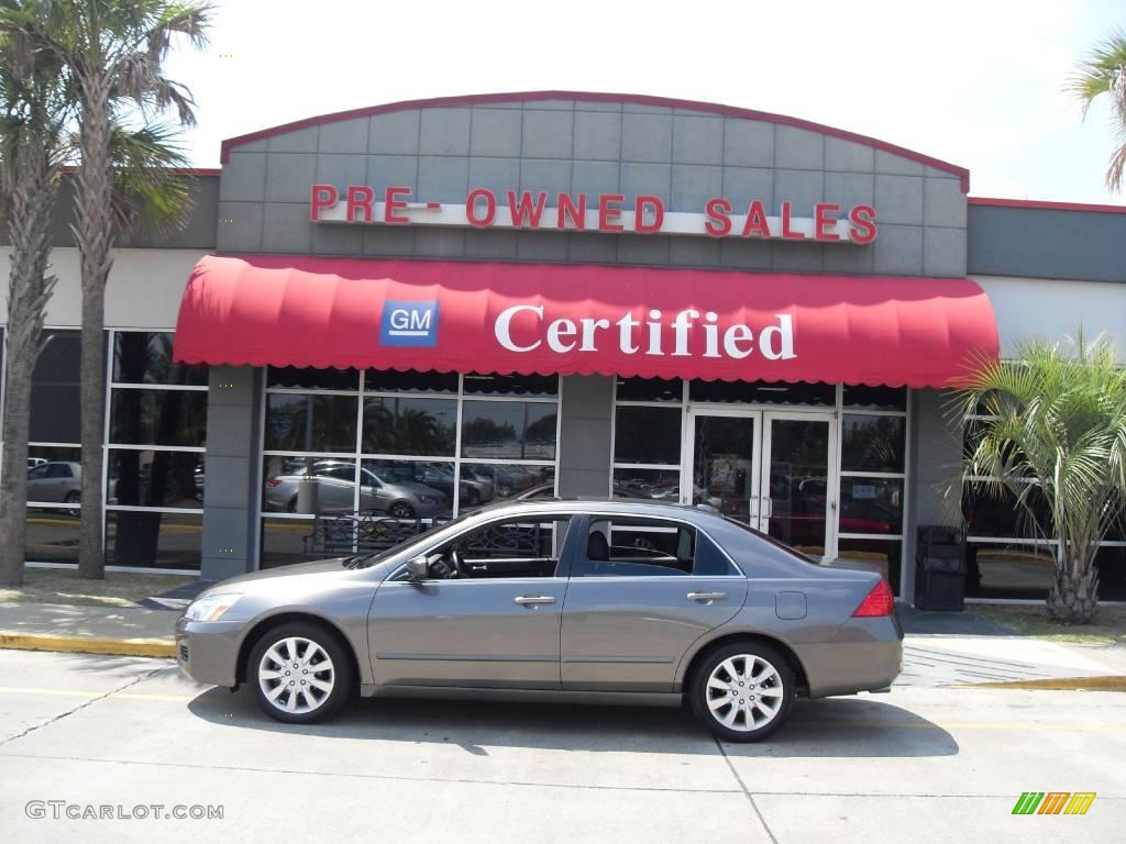 2006 Accord EX-L V6 Sedan - Carbon Bronze Pearl / Black photo #1