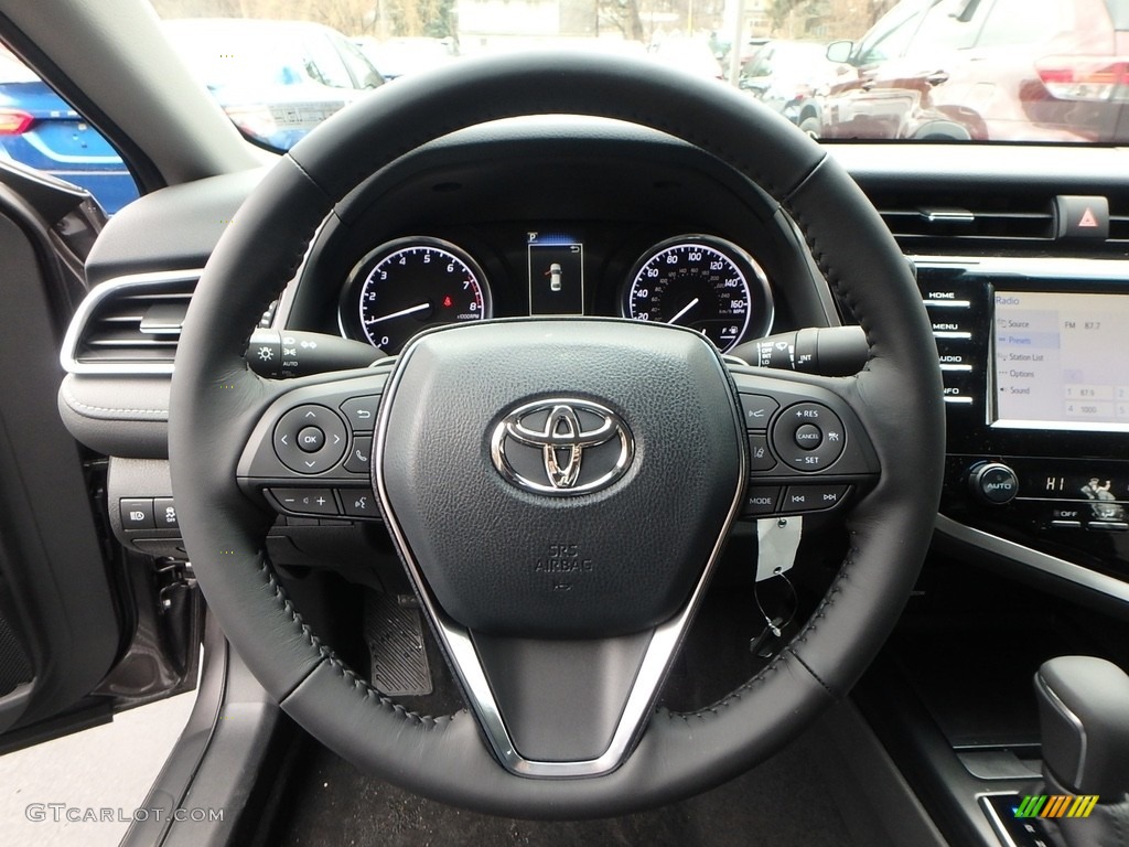 2018 Camry SE - Predawn Gray Mica / Black photo #15