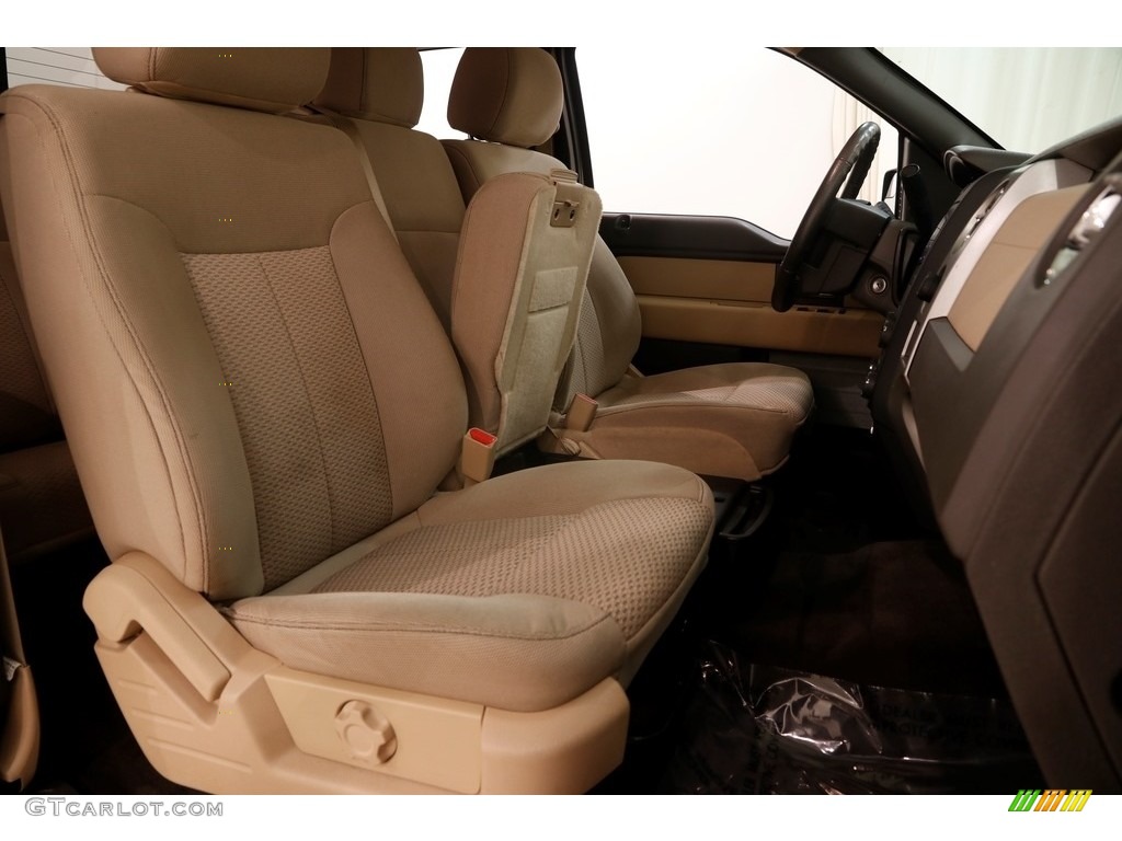 2014 F150 XLT SuperCab 4x4 - Pale Adobe / Pale Adobe photo #18