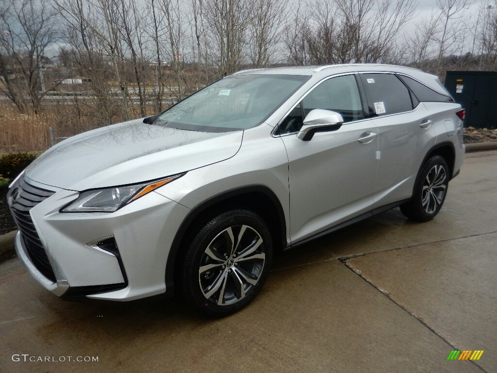 Silver Lining Metallic 2018 Lexus RX 350L AWD Exterior Photo #125630286