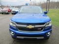 2018 Kinetic Blue Metallic Chevrolet Colorado Z71 Extended Cab 4x4  photo #8