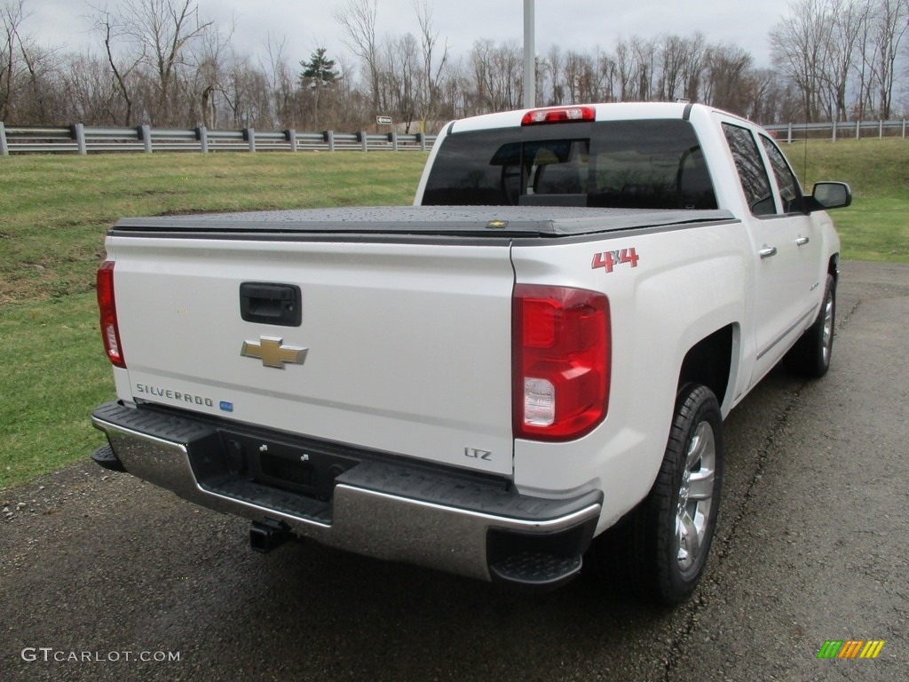 2018 Silverado 1500 LTZ Crew Cab 4x4 - Iridescent Pearl Tricoat / Jet Black photo #3
