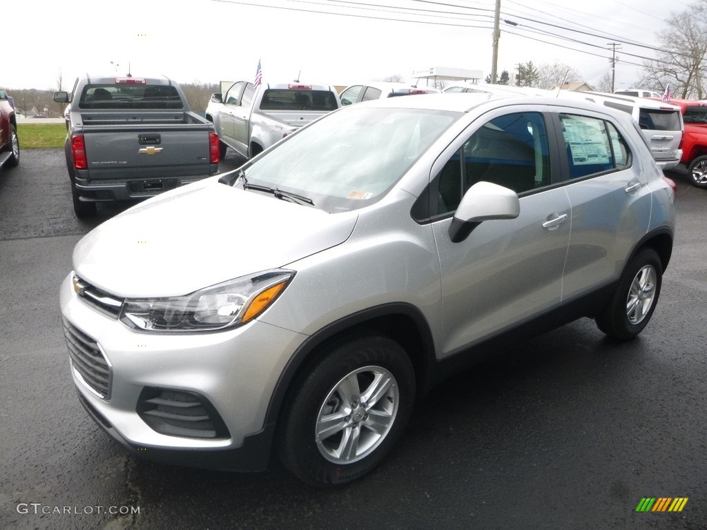 Silver Ice Metallic 2018 Chevrolet Trax LS AWD Exterior Photo #125630898