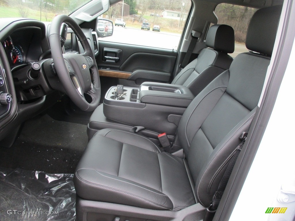 2018 Silverado 1500 LTZ Crew Cab 4x4 - Iridescent Pearl Tricoat / Jet Black photo #17