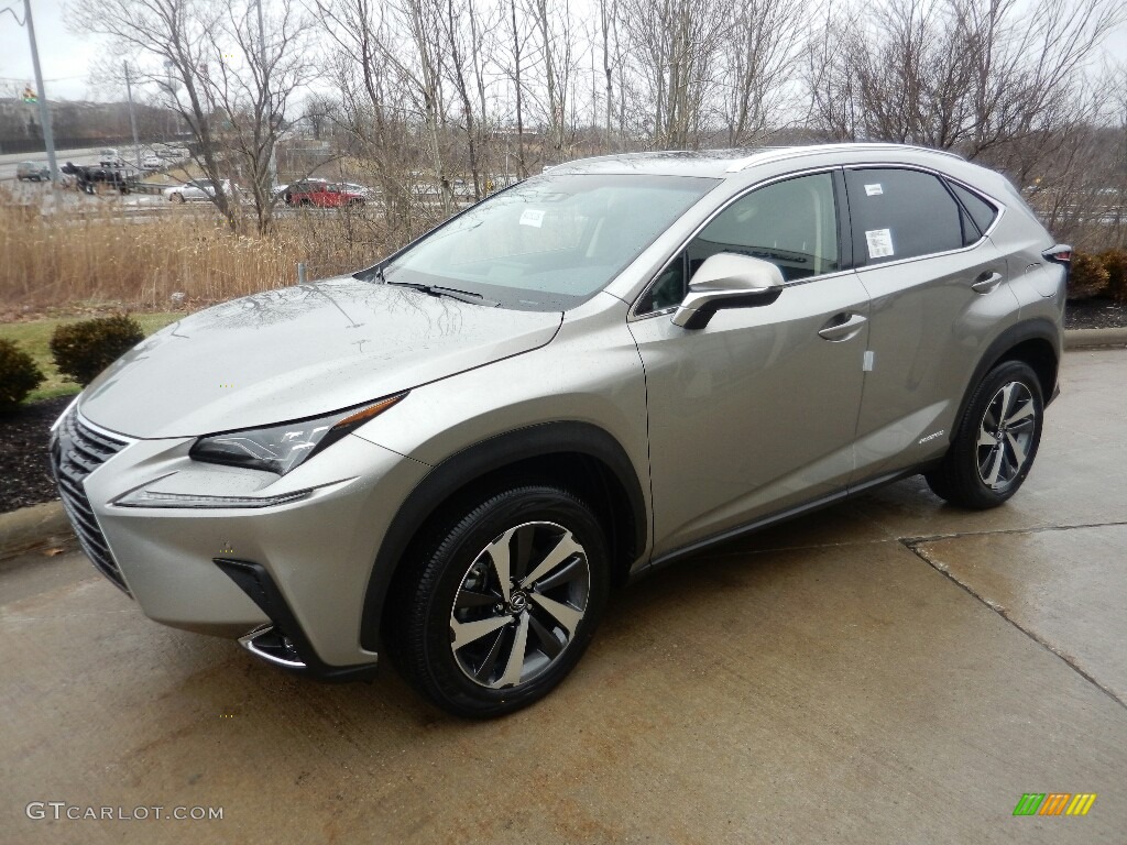 Atomic Silver 2018 Lexus NX 300h Hybrid AWD Exterior Photo #125631867