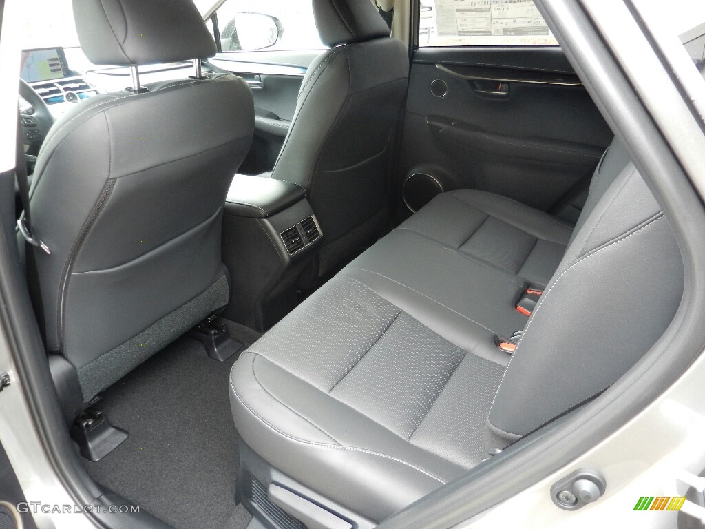Black Interior 2018 Lexus NX 300h Hybrid AWD Photo #125631954