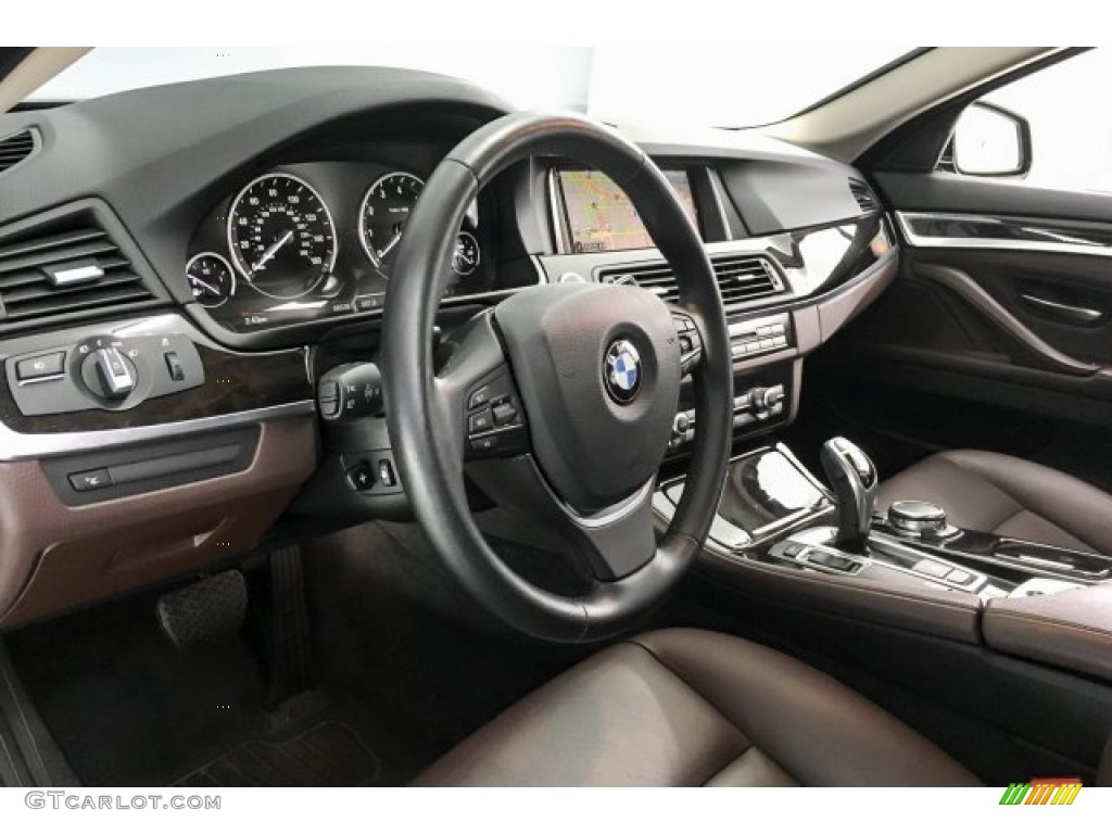 2016 5 Series 528i Sedan - Imperial Blue Metallic / Cinnamon Brown photo #18