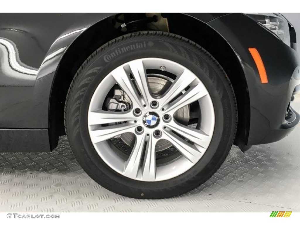2018 3 Series 330i Sedan - Black Sapphire Metallic / Black photo #9