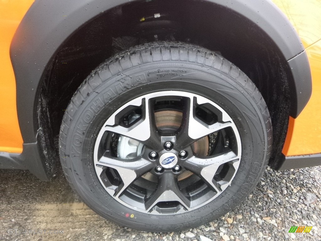 2018 Crosstrek 2.0i Premium - Sunshine Orange / Black photo #2