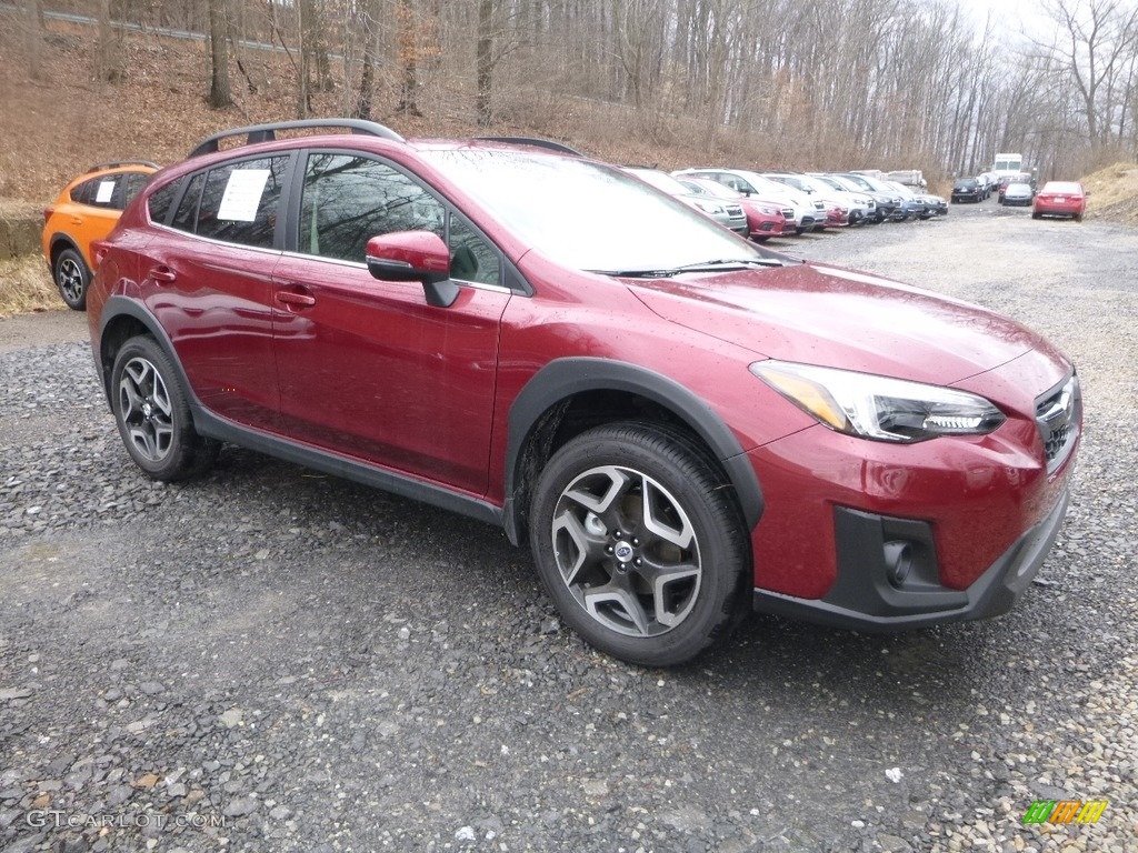 2018 Crosstrek 2.0i Limited - Venetian Red Pearl / Black photo #1