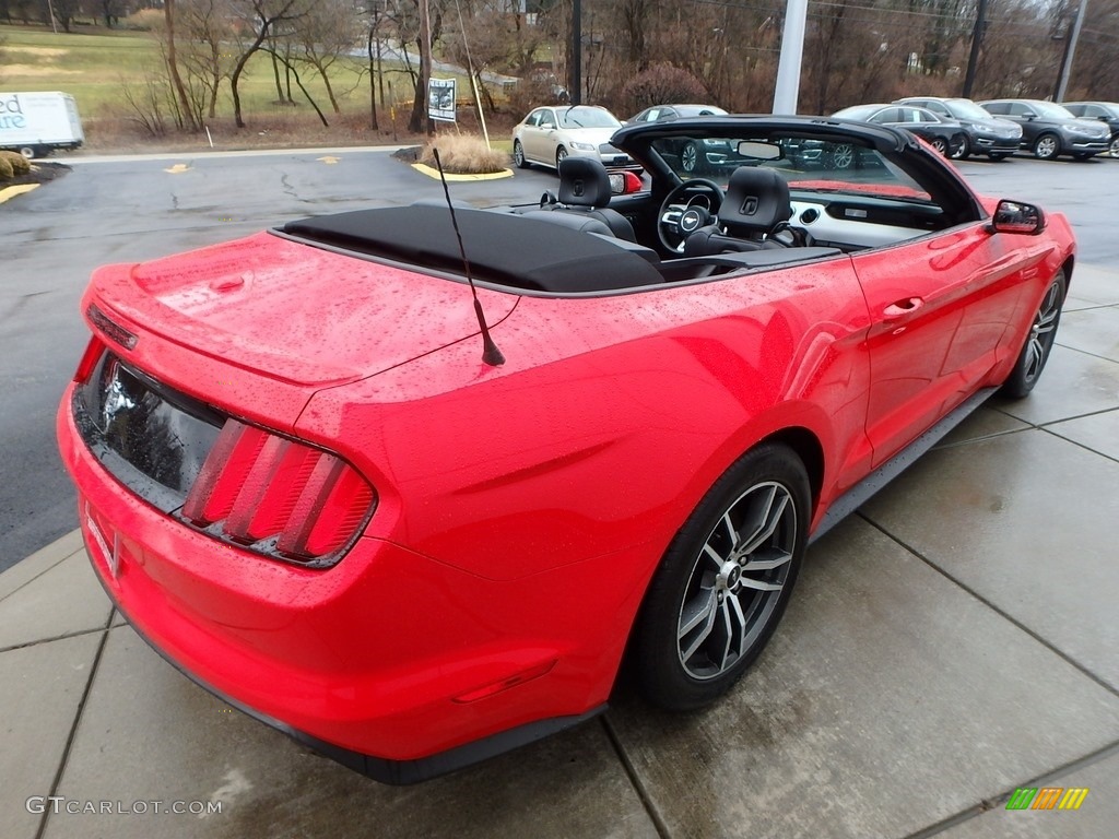 2017 Mustang EcoBoost Premium Convertible - Race Red / Ebony photo #5