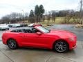 2017 Race Red Ford Mustang EcoBoost Premium Convertible  photo #6