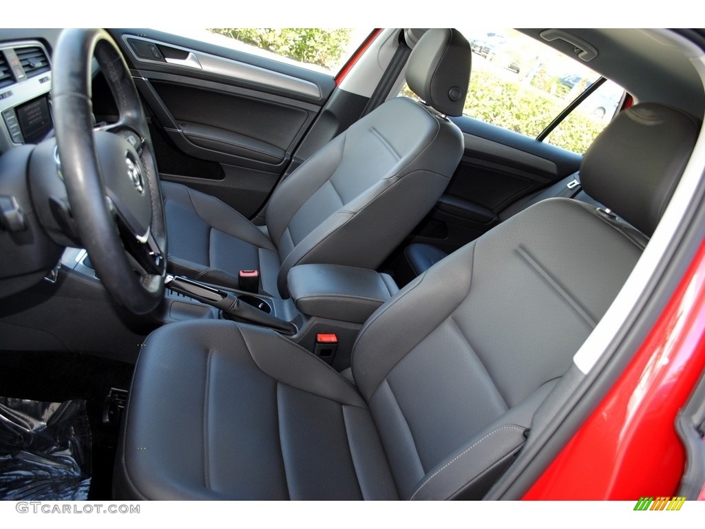 2015 Golf 4 Door 1.8T S - Tornado Red / Black photo #14