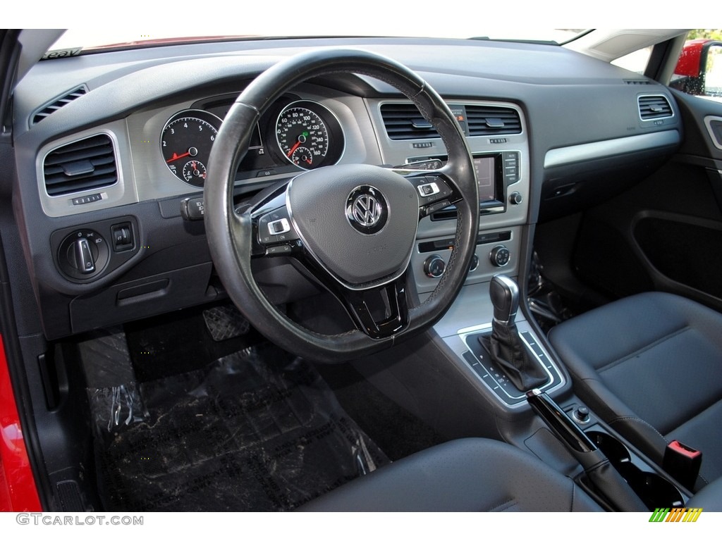 2015 Golf 4 Door 1.8T S - Tornado Red / Black photo #16