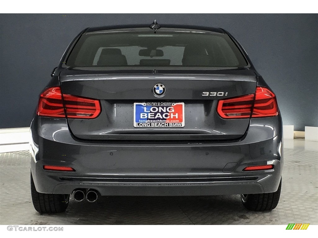 2018 3 Series 330i Sedan - Mineral Grey Metallic / Black photo #4
