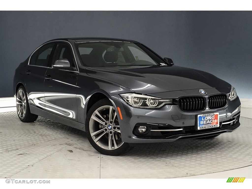 2018 3 Series 330i Sedan - Mineral Grey Metallic / Black photo #12