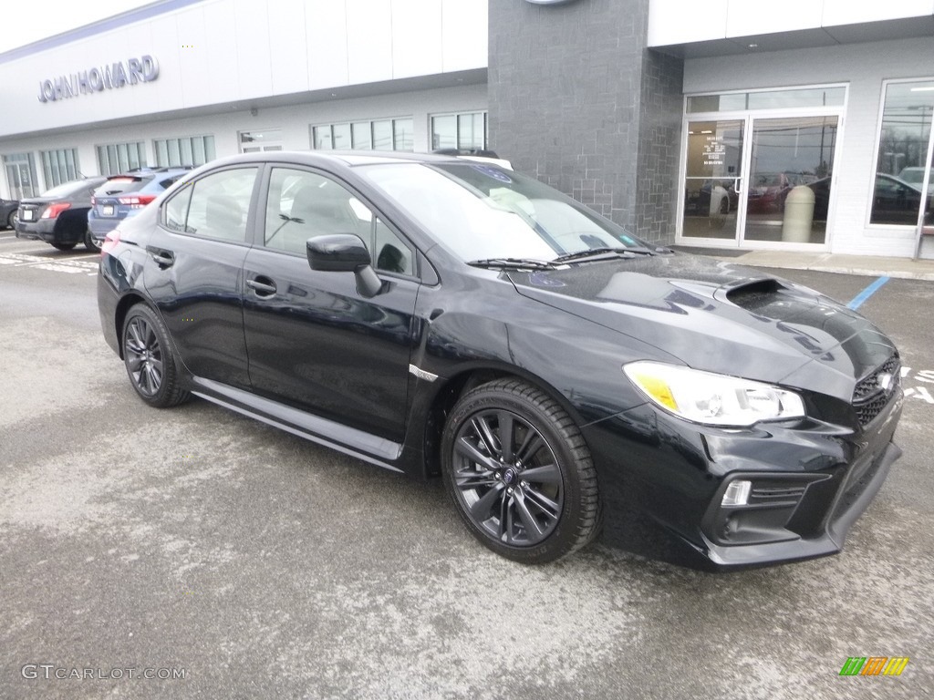 2018 WRX  - Crystal Black Silica / Carbon Black photo #1