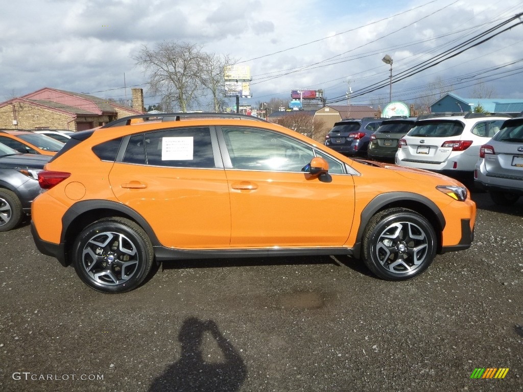 Sunshine Orange 2018 Subaru Crosstrek 2.0i Limited Exterior Photo #125637189