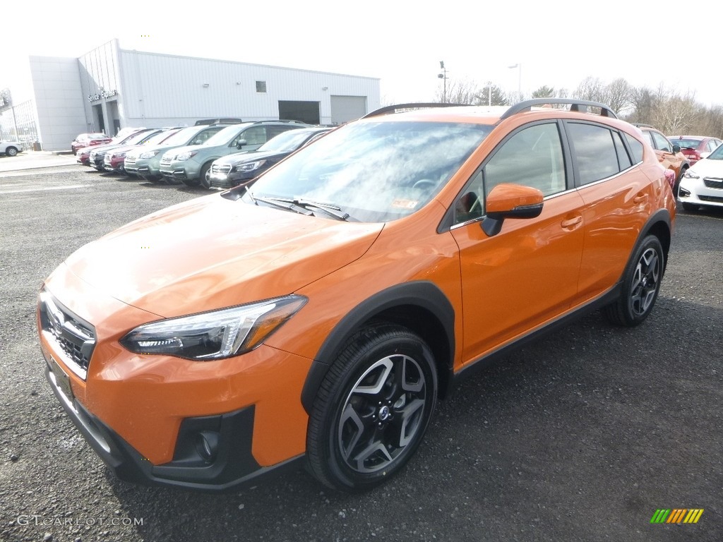 Sunshine Orange 2018 Subaru Crosstrek 2.0i Limited Exterior Photo #125637318