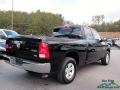 2017 Black Clear-Coat Ram 1500 SLT Quad Cab 4x4  photo #5