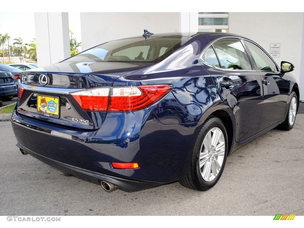 2014 ES 350 - Deep Sea Mica / Parchment photo #10