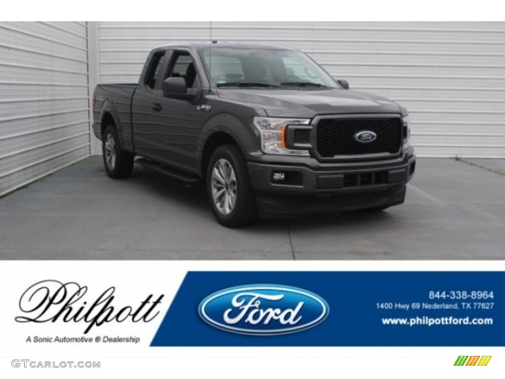 2018 F150 XL SuperCab - Magnetic / Earth Gray photo #1