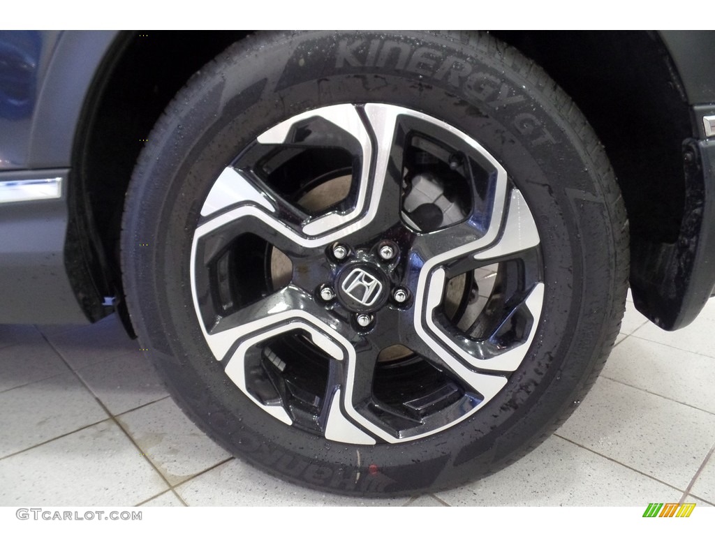 2018 CR-V Touring AWD - Gunmetal Metallic / Gray photo #15