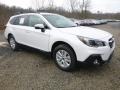 2018 Crystal White Pearl Subaru Outback 2.5i Premium  photo #1