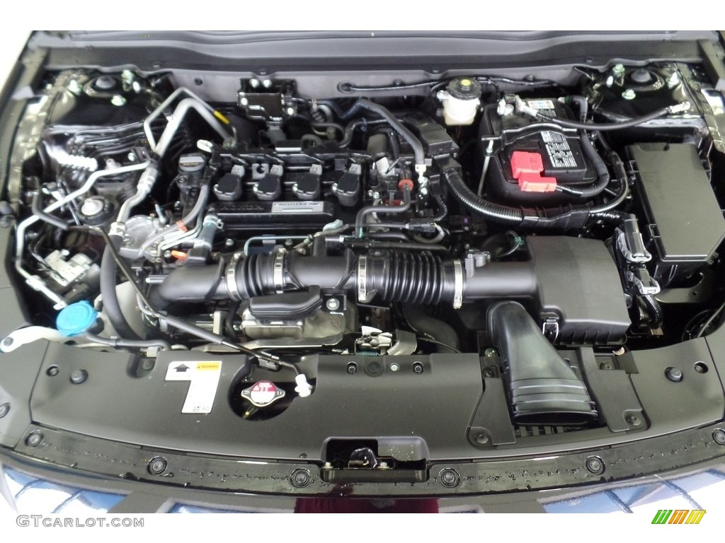 2018 Accord EX-L Sedan - Crystal Black Pearl / Black photo #22