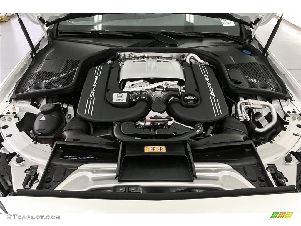 2018 Mercedes-Benz C 63 AMG Sedan 4.0 Liter AMG biturbo DOHC 32-Valve VVT V8 Engine Photo #125641623