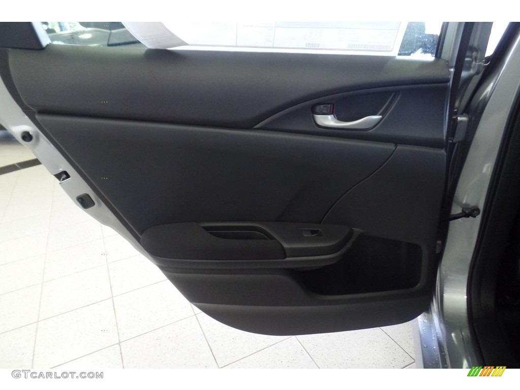 2018 Civic EX-T Sedan - Lunar Silver Metallic / Black photo #11