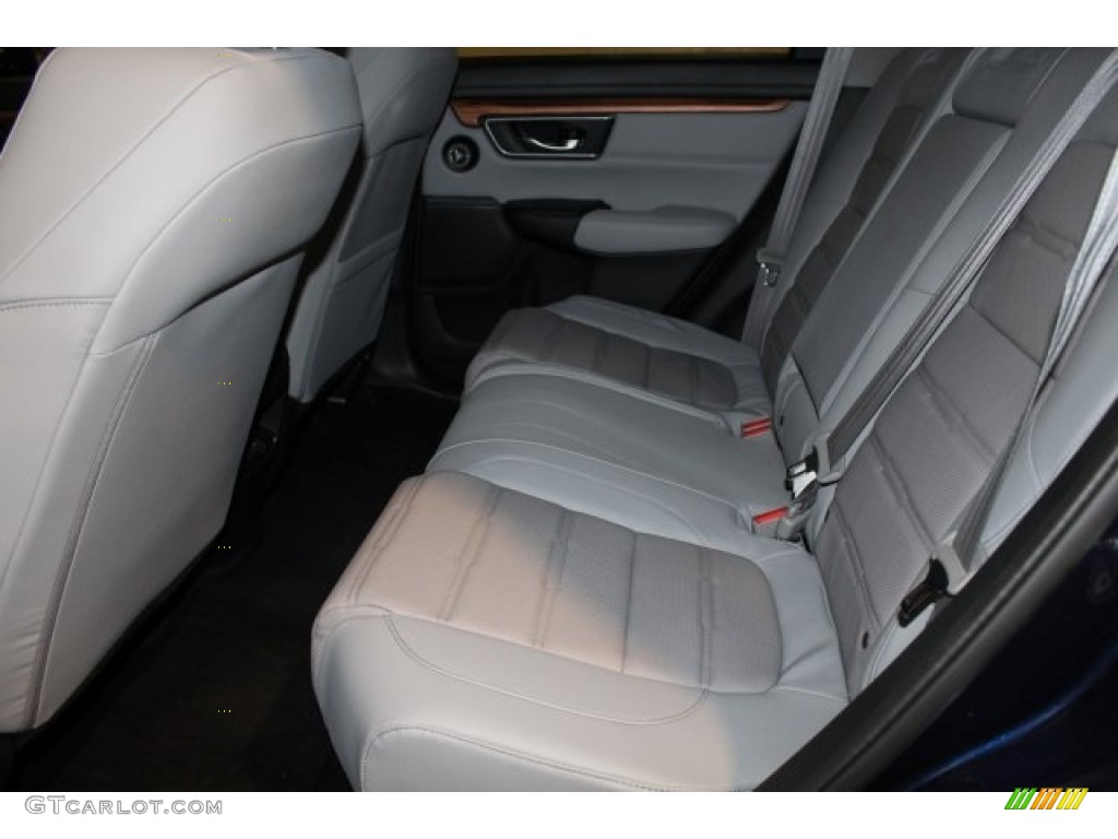 2018 CR-V EX-L - Obsidian Blue Pearl / Gray photo #27