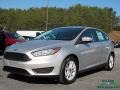 2018 Ingot Silver Ford Focus SE Hatch  photo #1