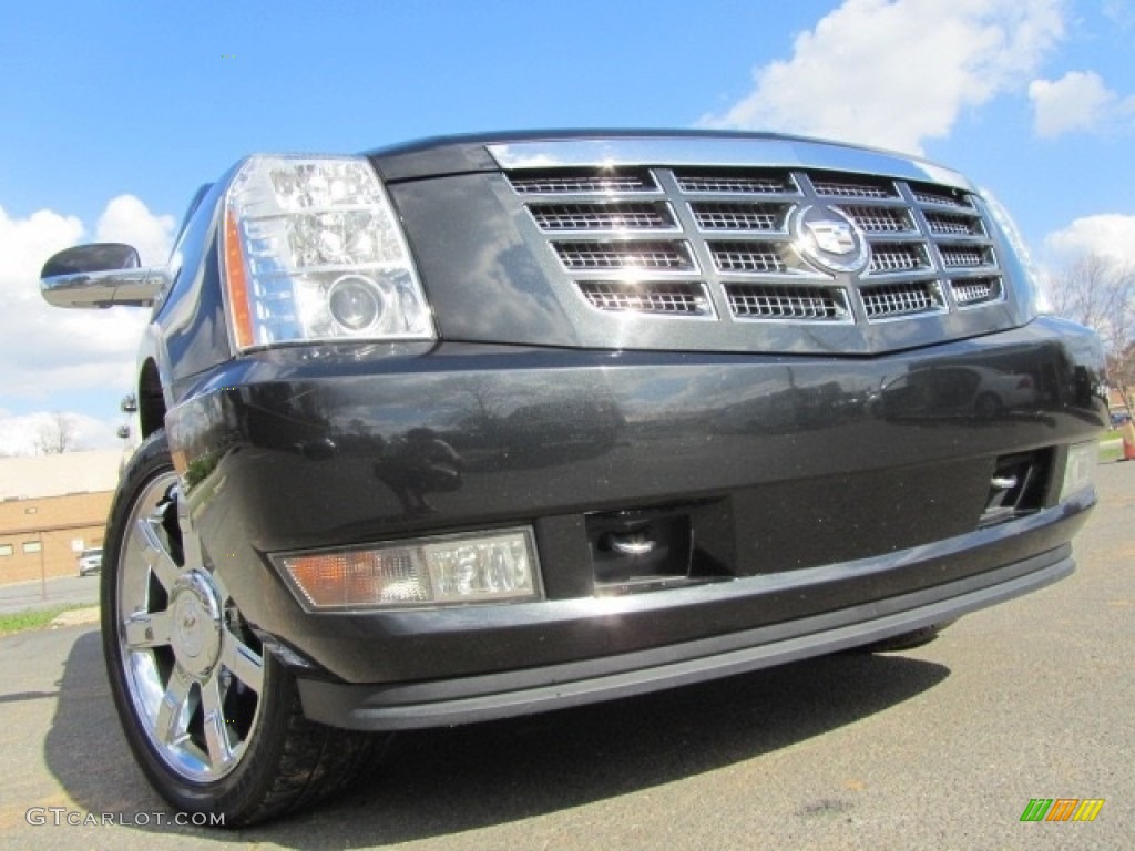 2011 Escalade ESV Luxury AWD - Black Ice Metallic / Ebony/Ebony photo #1