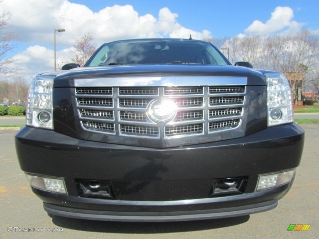 2011 Escalade ESV Luxury AWD - Black Ice Metallic / Ebony/Ebony photo #4