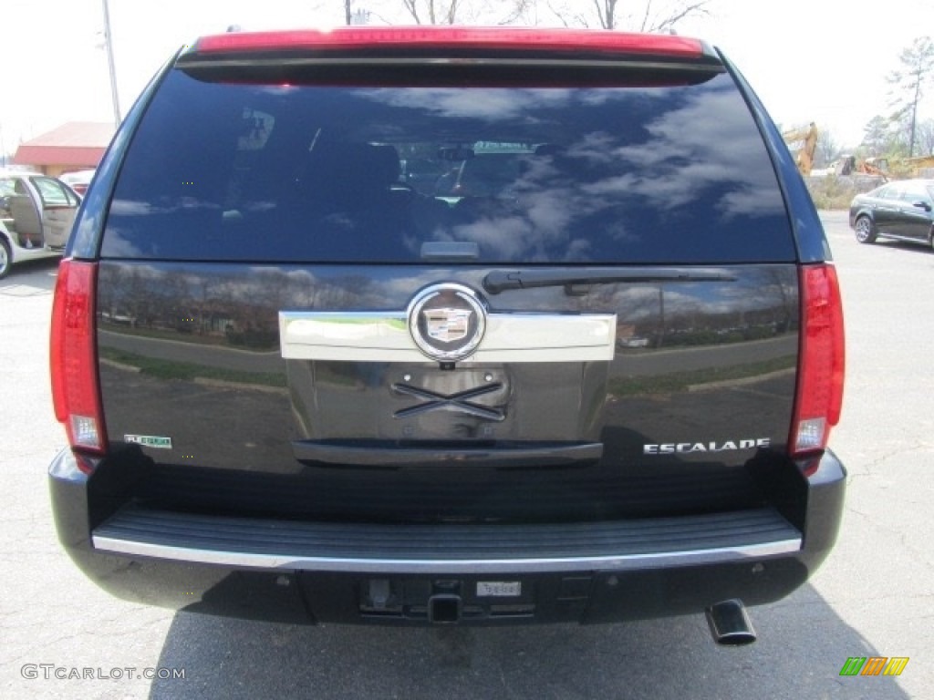 2011 Escalade ESV Luxury AWD - Black Ice Metallic / Ebony/Ebony photo #9