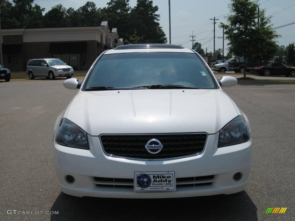 2006 Altima 2.5 S Special Edition - Satin White Pearl / Charcoal photo #16