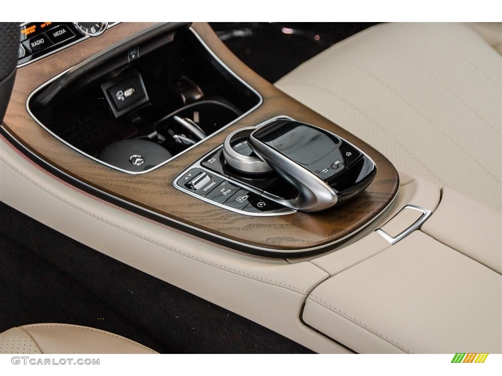 2018 E 300 Sedan - Lunar Blue Metallic / Macchiato Beige/Black photo #7