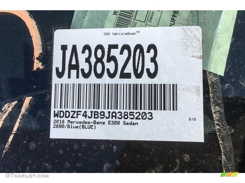 2018 E 300 Sedan - Lunar Blue Metallic / Macchiato Beige/Black photo #10