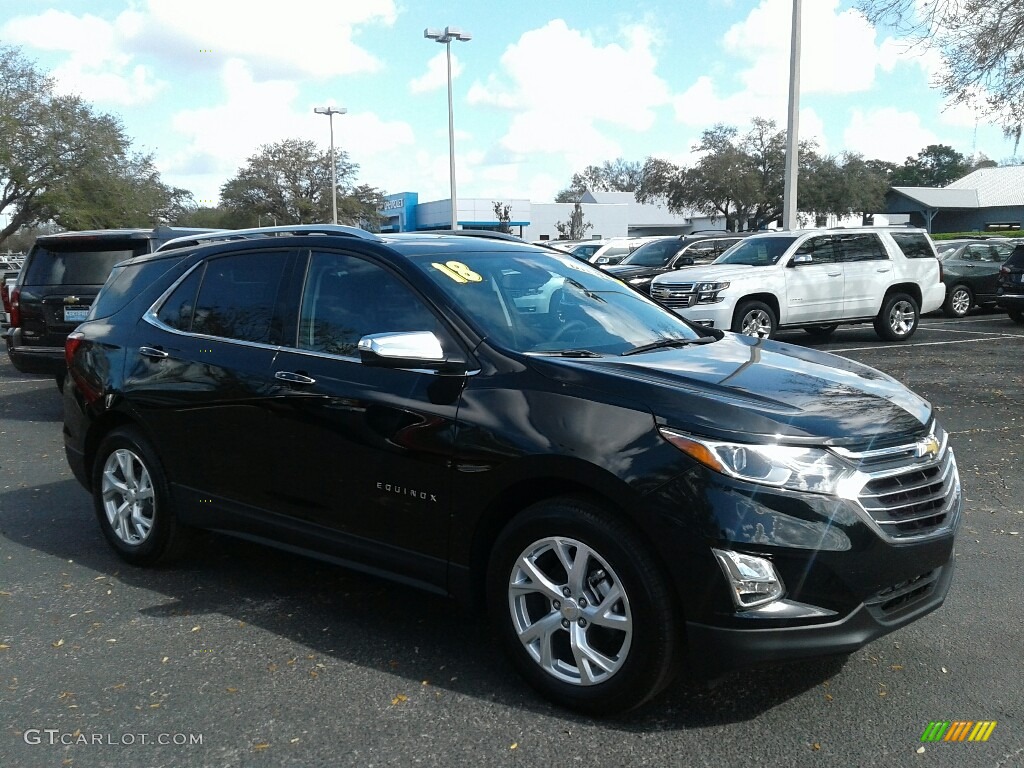 2018 Equinox Premier - Mosaic Black Metallic / Jet Black photo #7