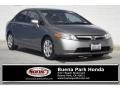 Galaxy Gray Metallic 2008 Honda Civic LX Sedan