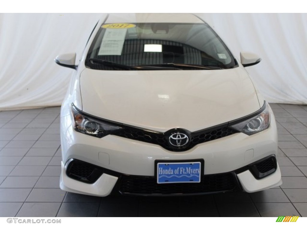 2017 Corolla iM  - Blizzard White Pearl / Black photo #4