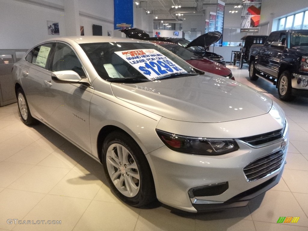 2018 Malibu LT - Silver Ice Metallic / Dark Atmosphere/Loft Brown photo #5