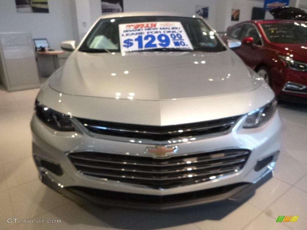 2018 Malibu LT - Silver Ice Metallic / Dark Atmosphere/Loft Brown photo #6