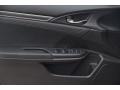 Black 2018 Honda Civic EX-L Navi Hatchback Door Panel