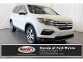 White Diamond Pearl 2018 Honda Pilot Touring