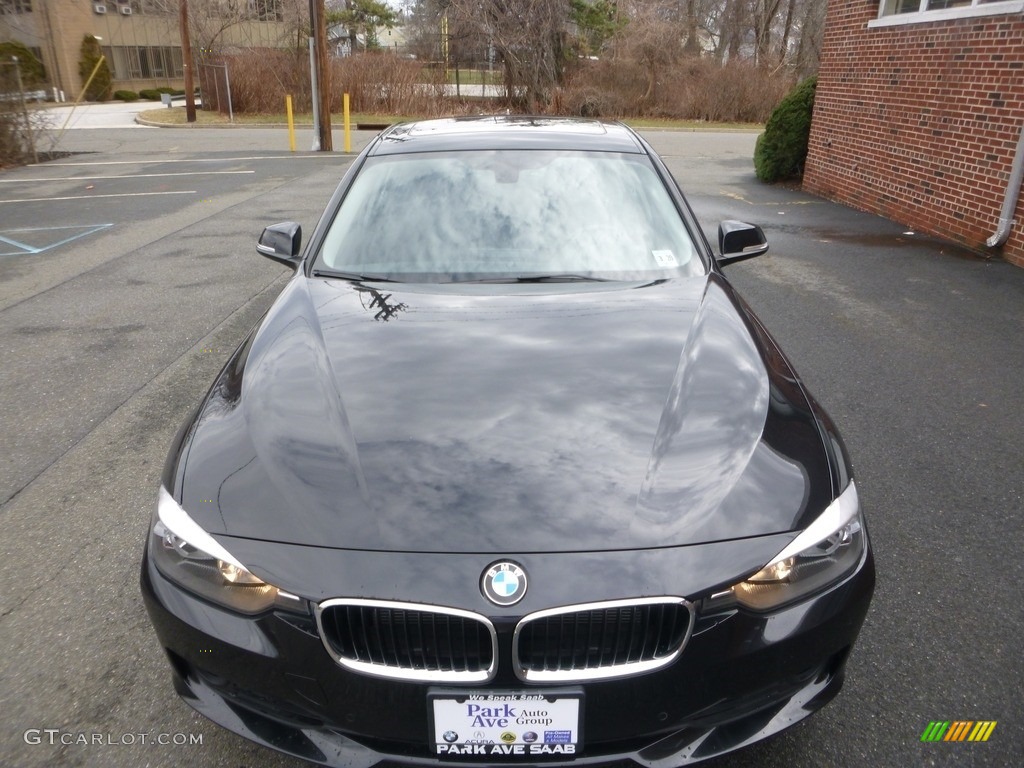 2015 3 Series 328i xDrive Sedan - Black Sapphire Metallic / Black photo #8